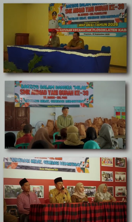 SMK Ahmad Yani Gurah Gelar Baksos Milad ke-39, Wujud Kepedulian Sosial untuk Masyarakat